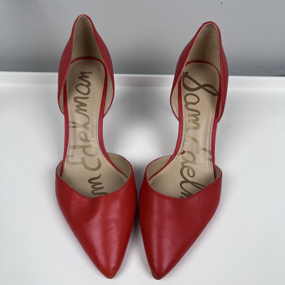Sam Edelman Shoes - EUC-Sam Edelman, Red Tan, Closed Toe, Pointy Toe, Heel Only Pumps, Size 7.5